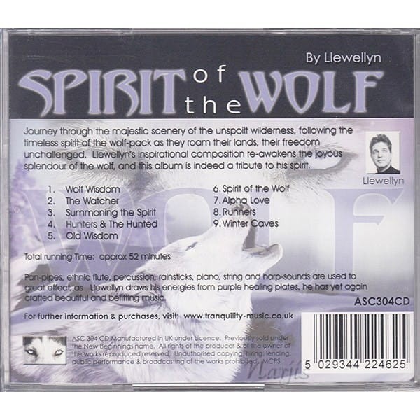 Grossiste en CD Ambiance et Relaxation Spirit Of the Wolf pour