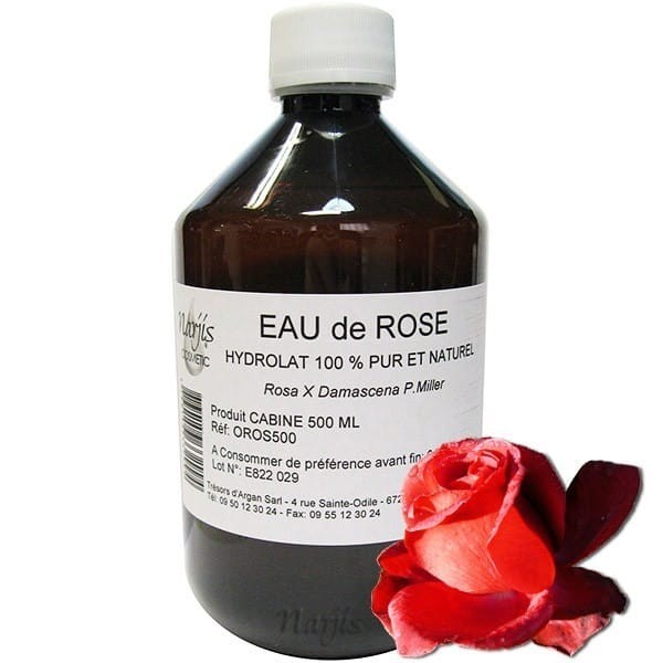 Grossiste en Eau de Rose Bio 500 ml pour les Pros