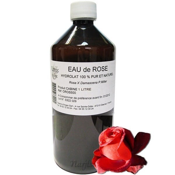 Eau de rose bouteille 1L Terre Exotique - Grossiste Produits de